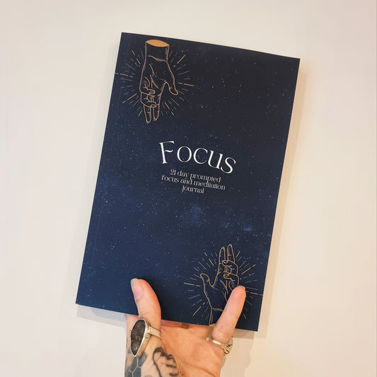 21 day focus and guided meditation journal