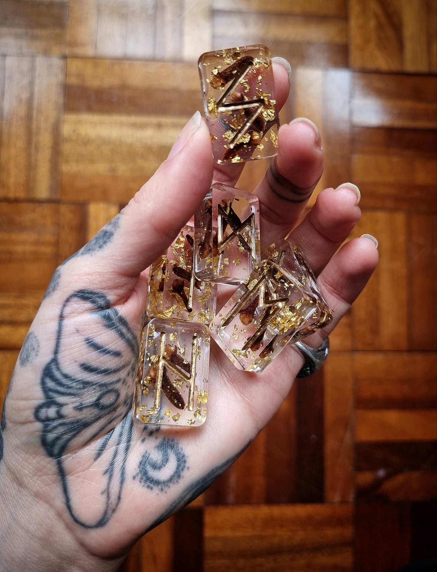 Fire element resin Runes