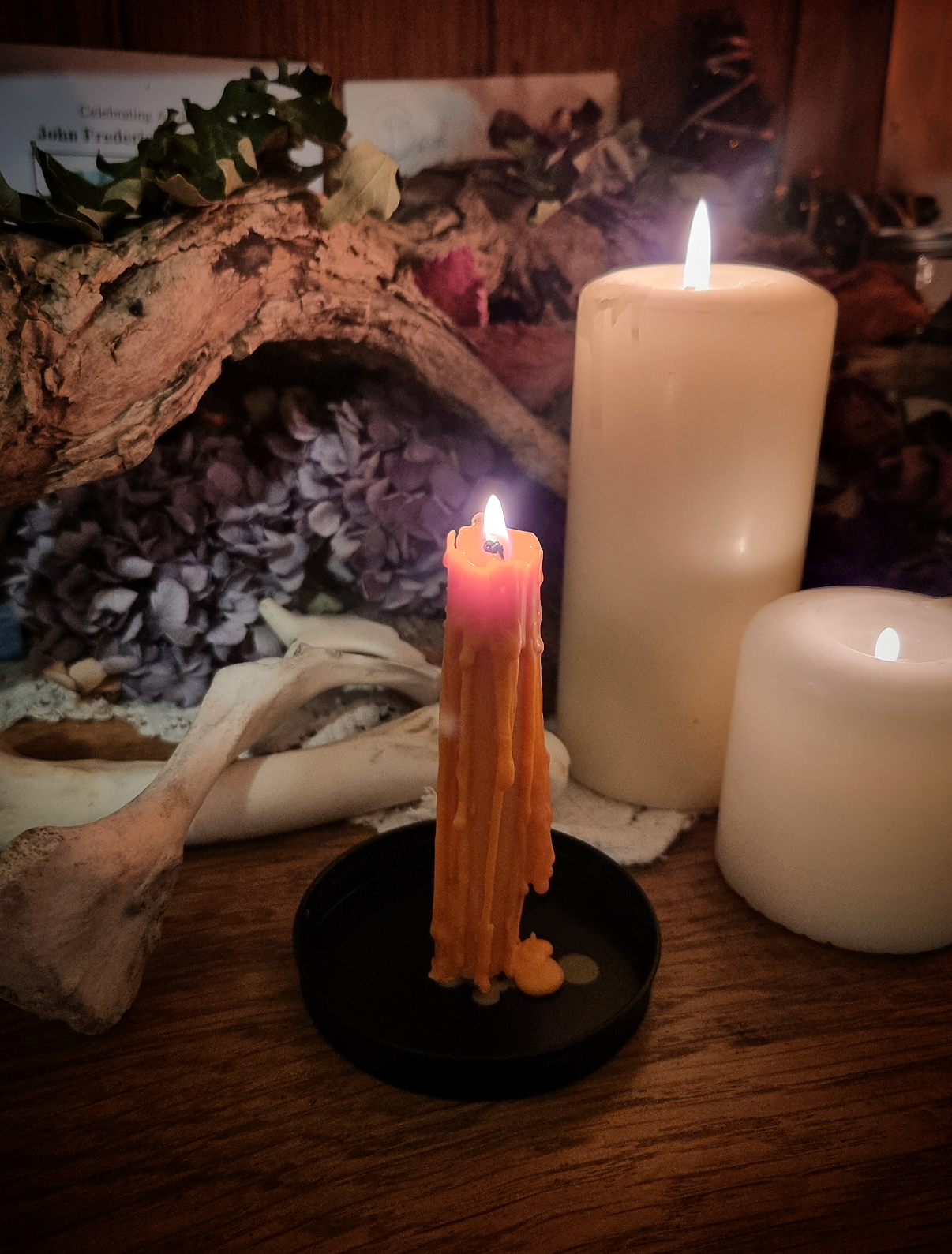 Divination candles